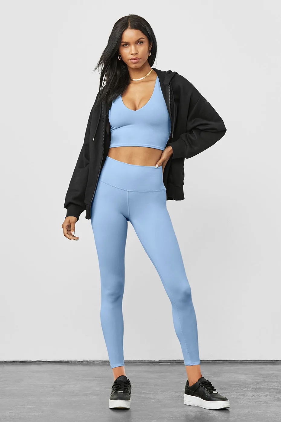 7/8 High-Waist Airbrush Legging - Blue Skies