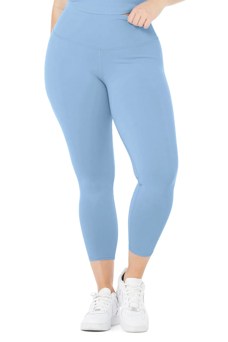 7/8 High-Waist Airbrush Legging - Blue Skies
