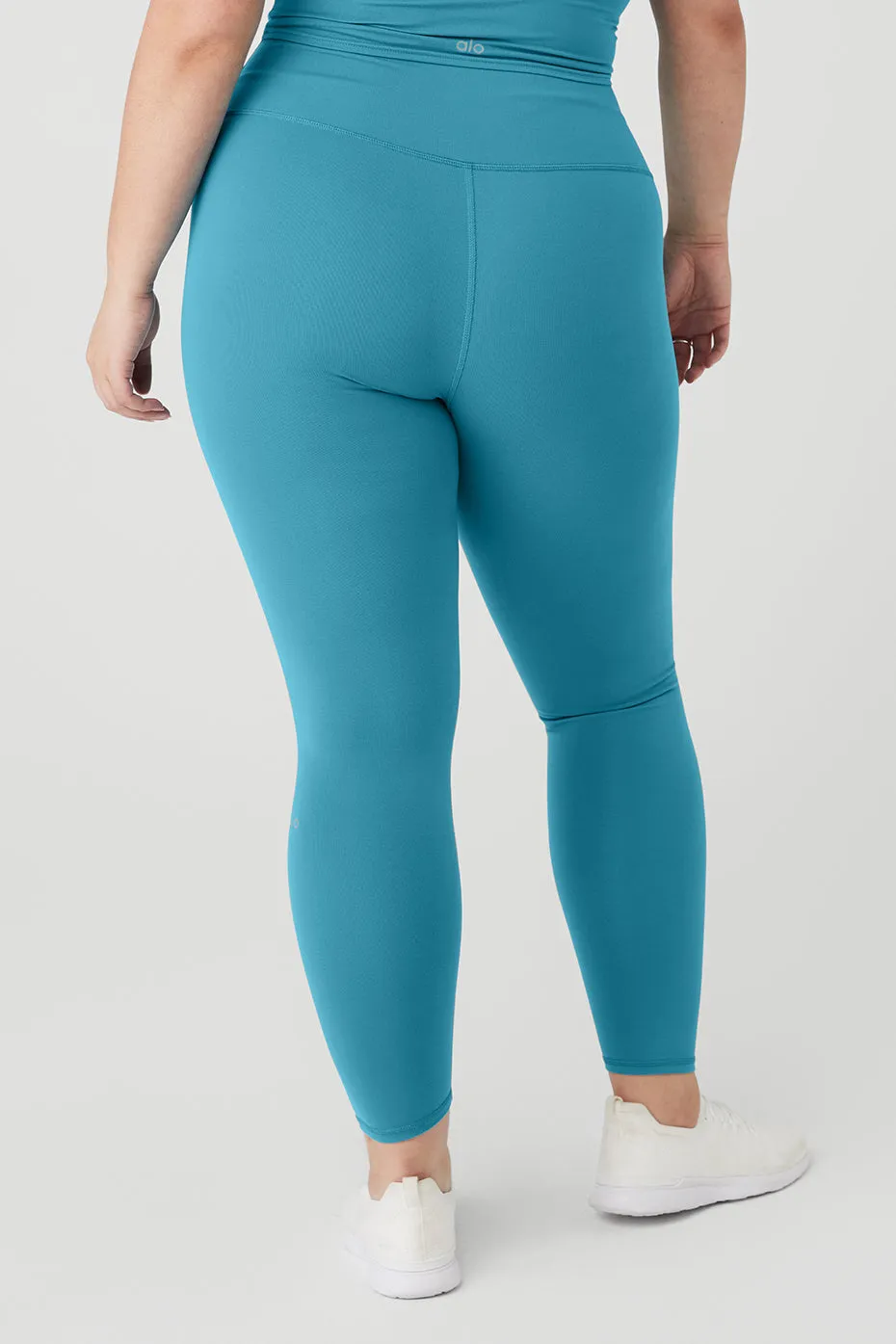 7/8 High-Waist Airbrush Legging - Blue Splash
