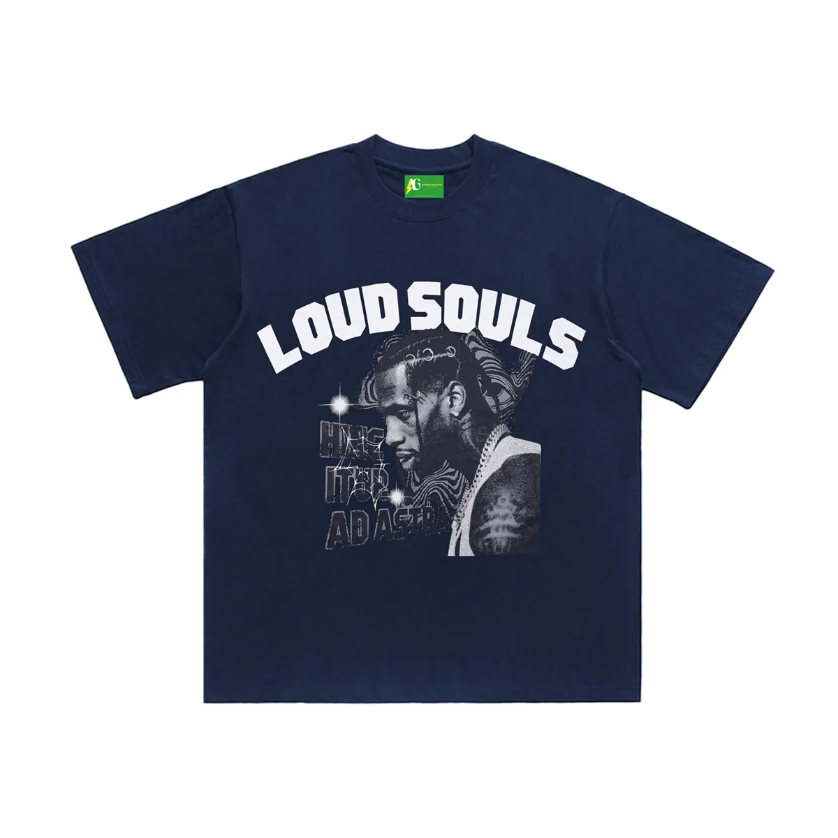 AG American Street Trend  Meditation T-Shirt