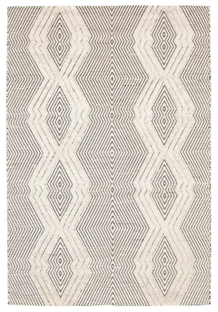Amaya Hand-Loomed Wool Bone Rug
