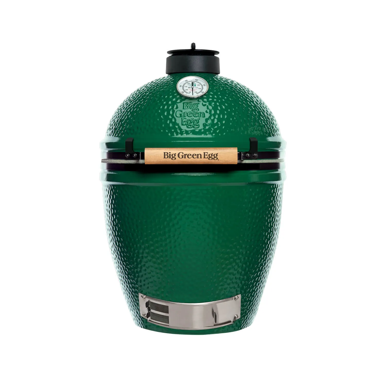 Big Green Egg 117632 Single LARGE EGG with Stainless Steel Grill, NEW Acacia Handle and NEW rEGGulato