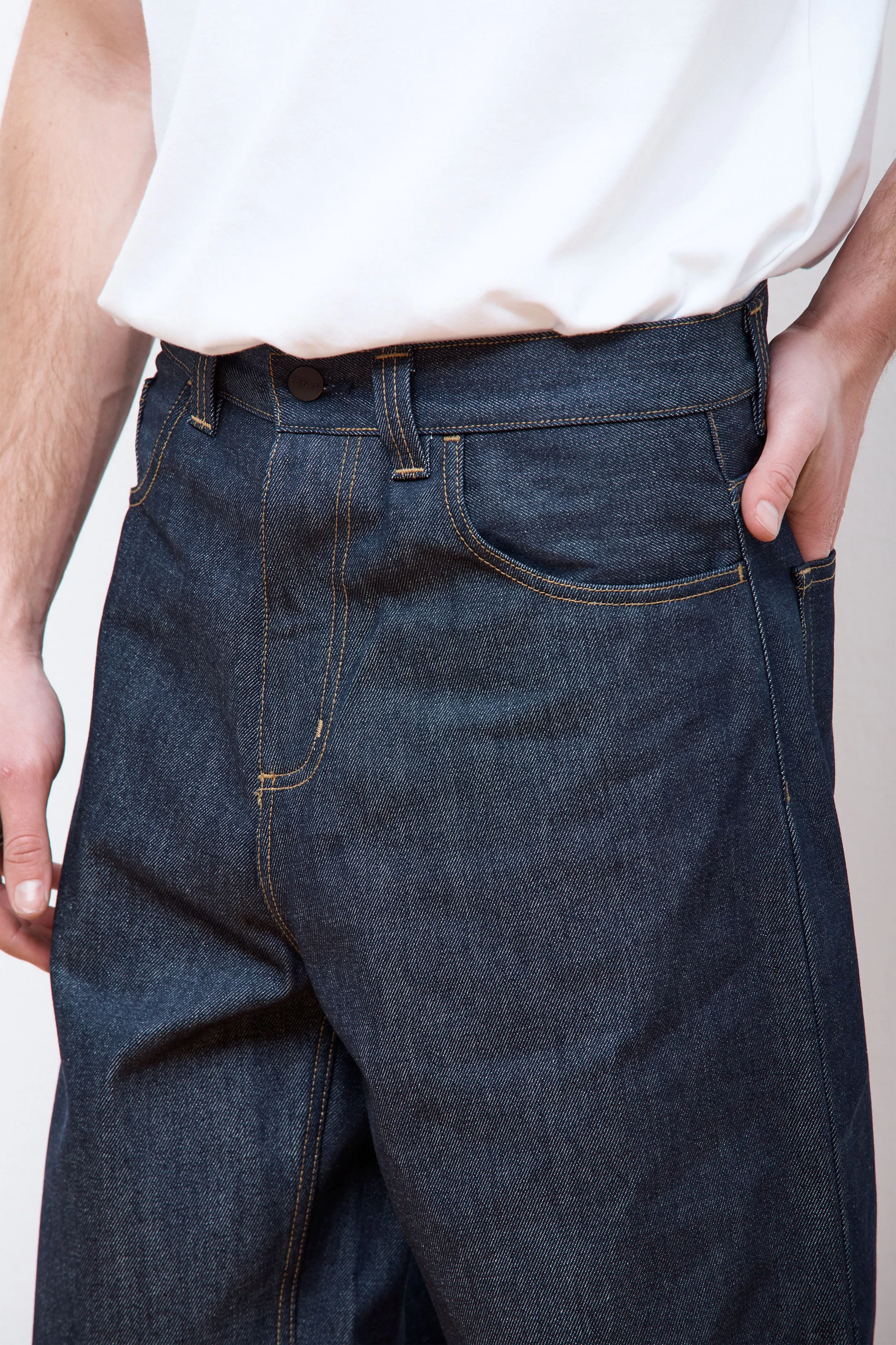 Brandon Pant Blue Rigid