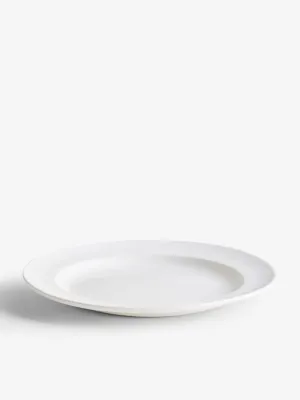 Classical Porcelain Large Dinner Plate by John Julian