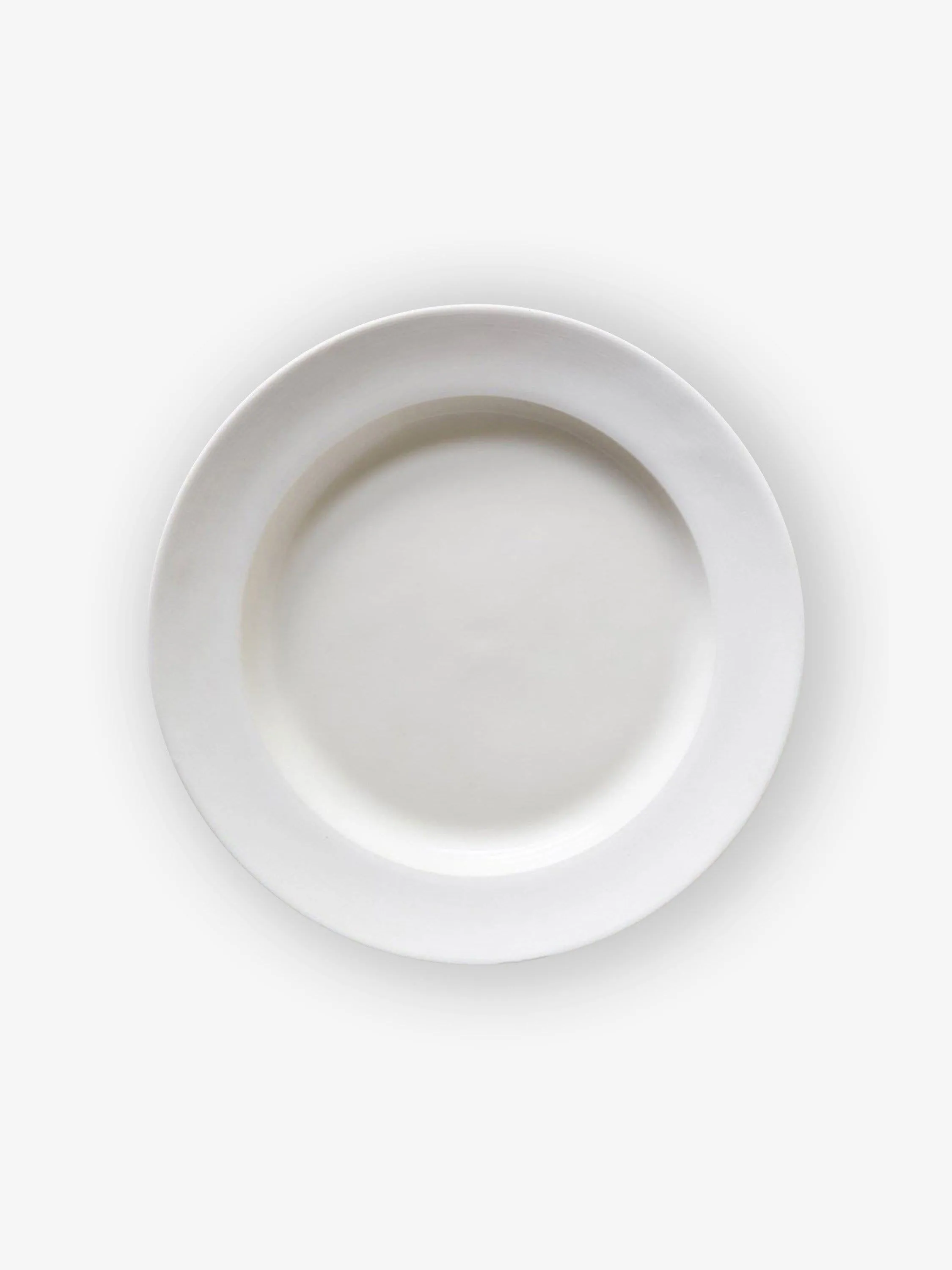 Classical Porcelain Large Dinner Plate by John Julian