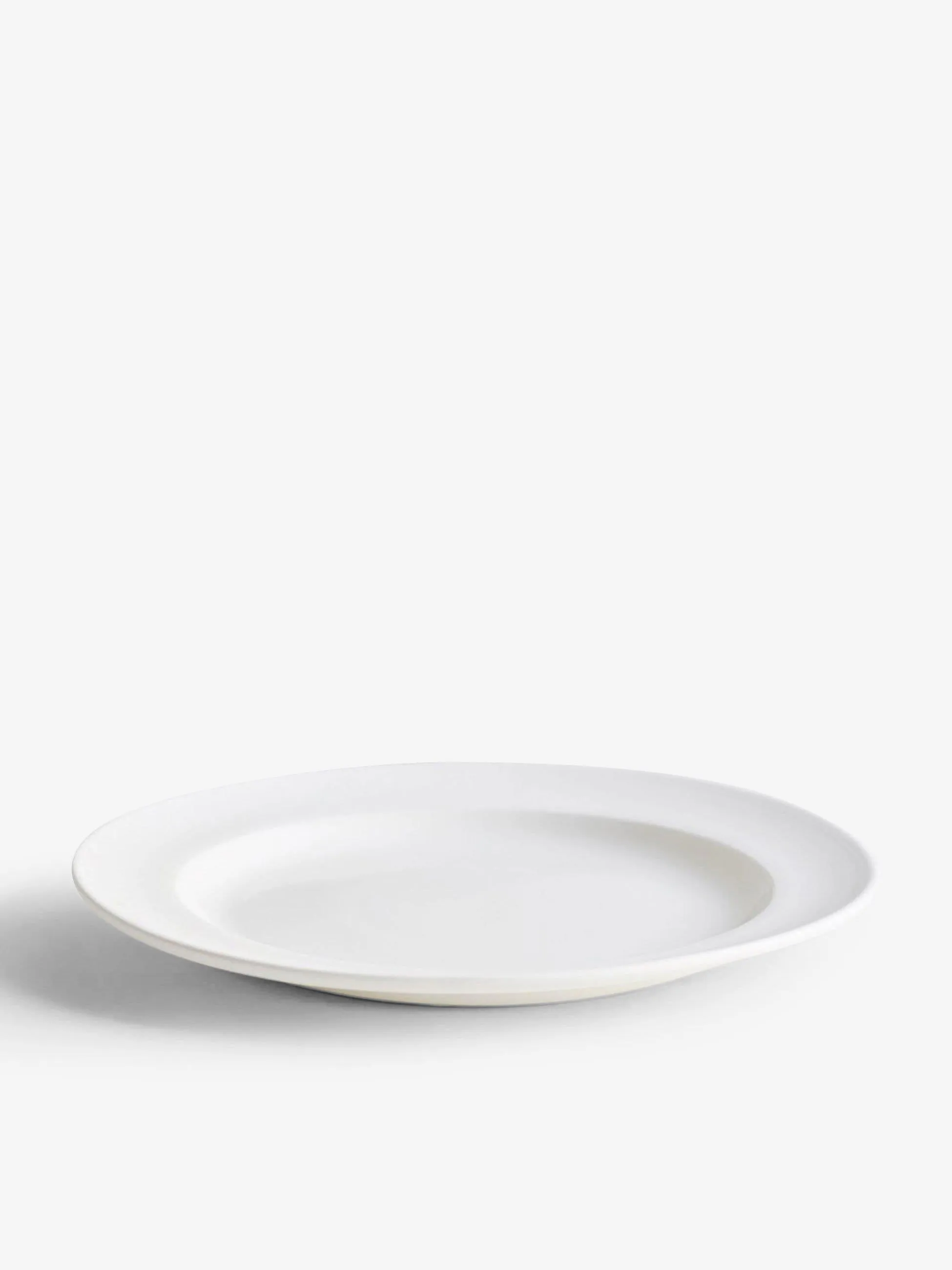 Classical Porcelain Large Dinner Plate by John Julian