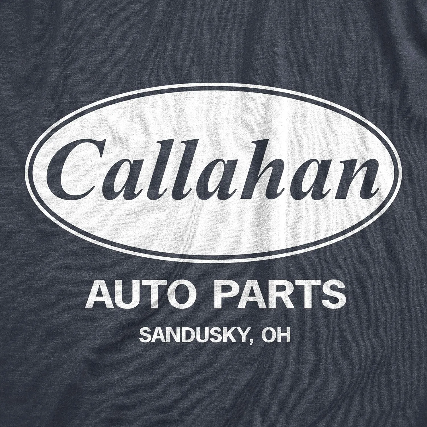 Crazy Dog Mens Callahan Auto Parts T Shirt Funny Graphic Novelty Tee