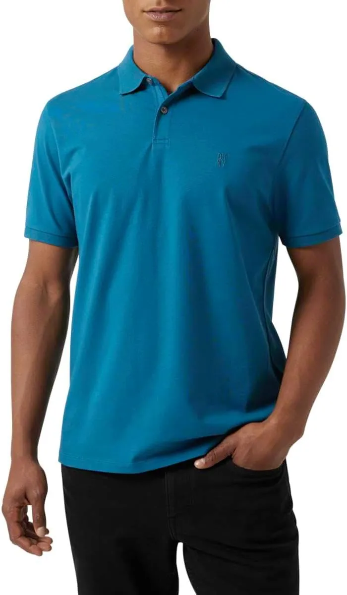 DKNY Polo Shirts for Men - Soft Stretch Casual Cotton Mens Polo Shirts | Modern Fit Short Sleeve Mens Polos