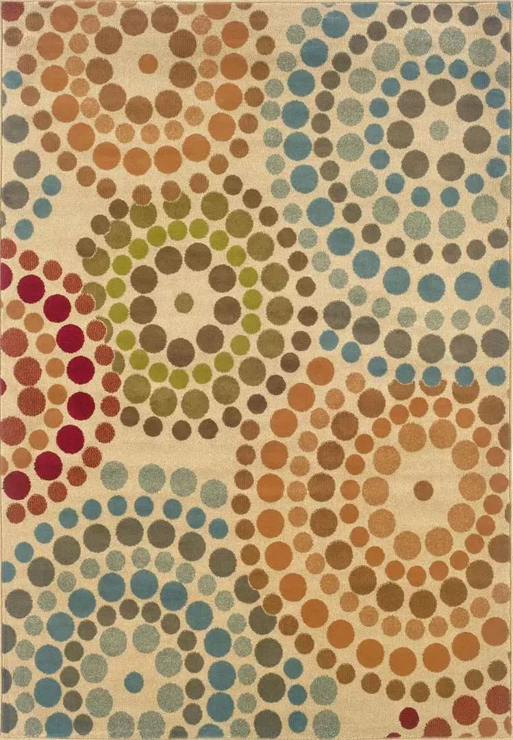 Emerson 2205A Gold/ Blue Rug