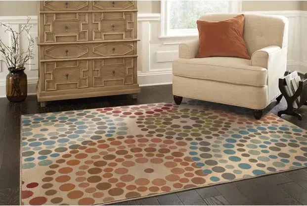 Emerson 2205A Gold/ Blue Rug