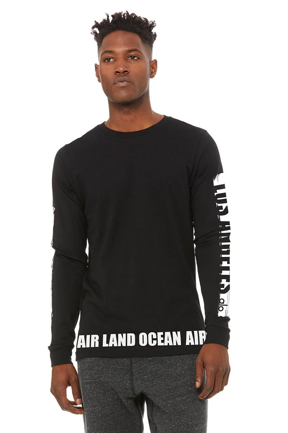 Fairfax Tee - Blk/Air Land Ocean La/Wht