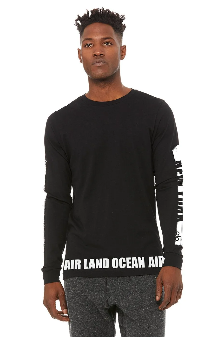 Fairfax Tee - Blk/Air Land Ocean Ny/Wht
