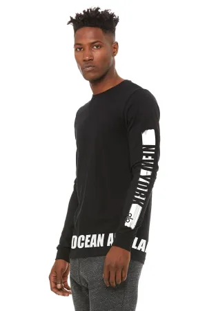 Fairfax Tee - Blk/Air Land Ocean Ny/Wht