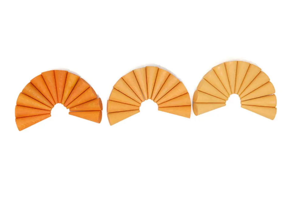 Grapat Mandala Orange Cones