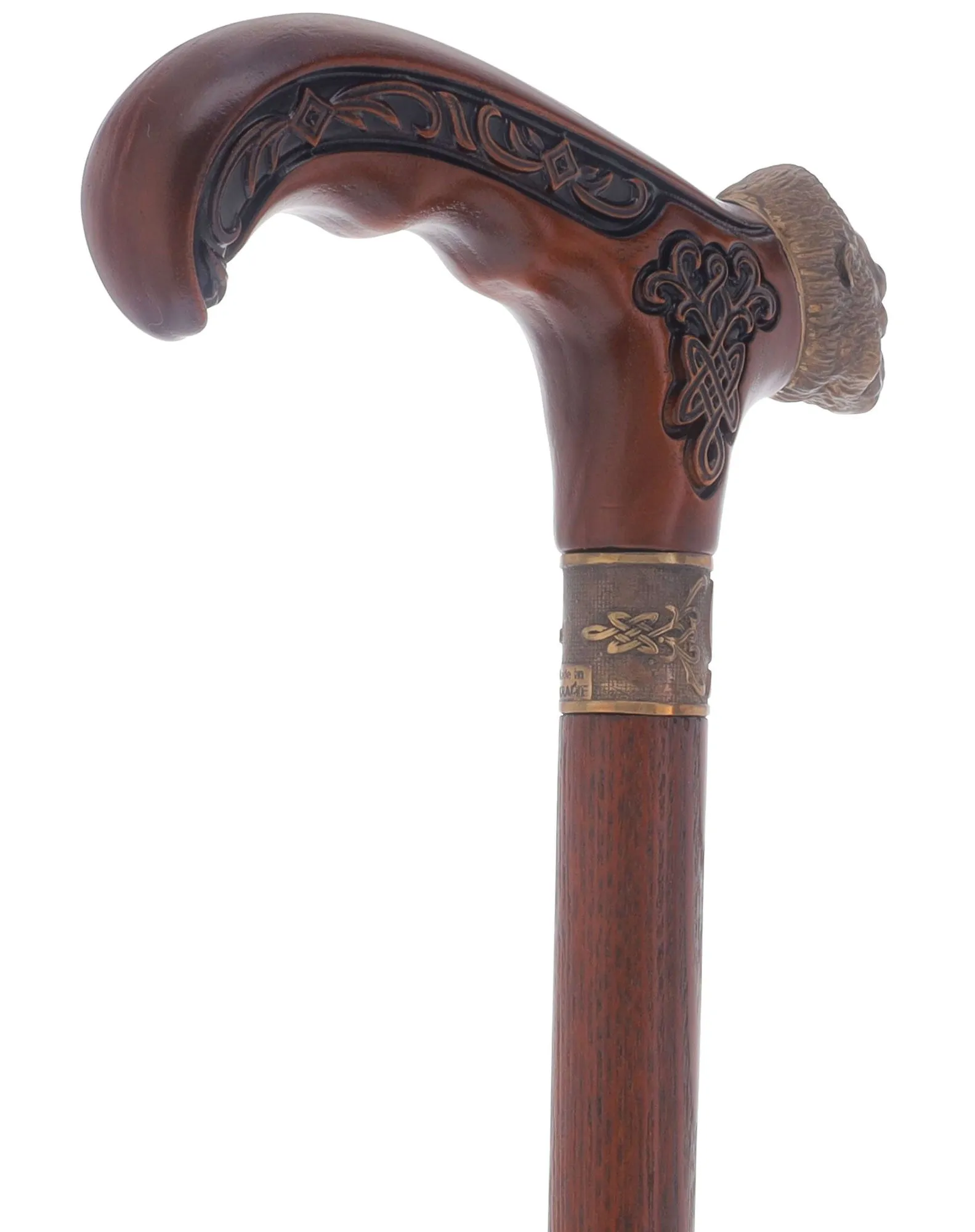 King Kong: Bronze Artisan Intricate Detail Design Cane