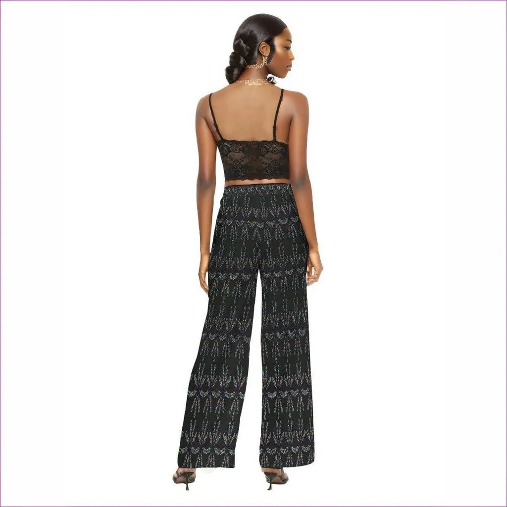 Mandala Womens Casual Straight-leg Pants