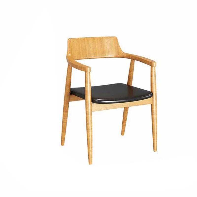 Nordic Simple Solid Wood Negotiation Conference Table and Chairs Rectangular Conference HYZ-10123