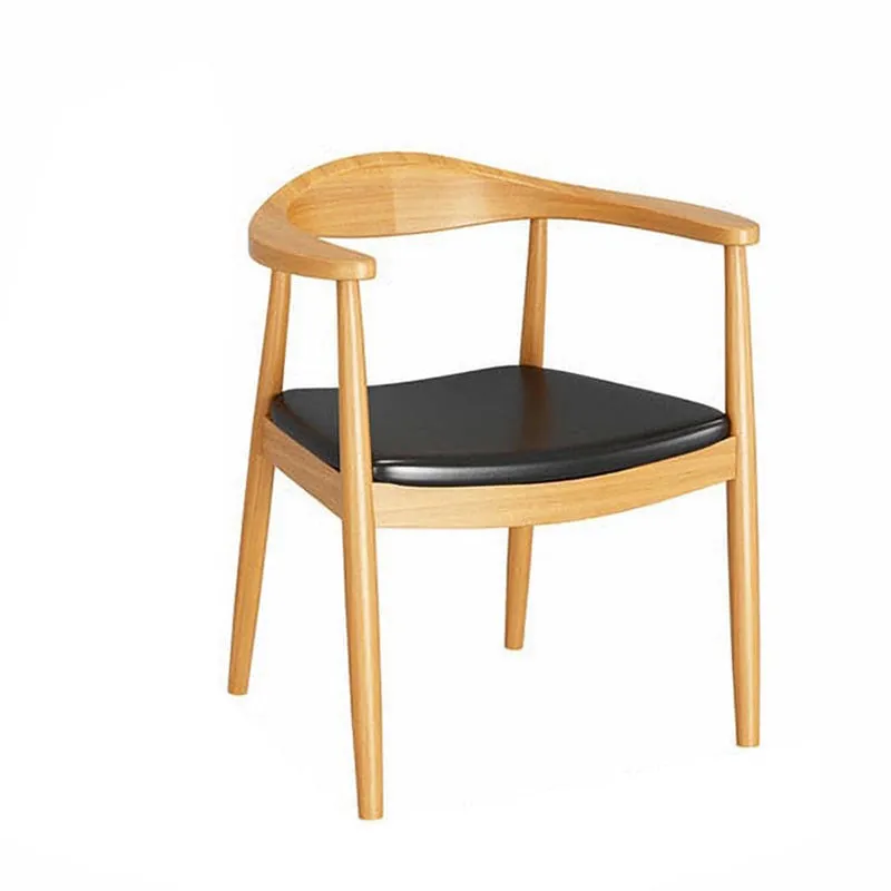 Nordic Simple Solid Wood Negotiation Conference Table and Chairs Rectangular Conference HYZ-10123