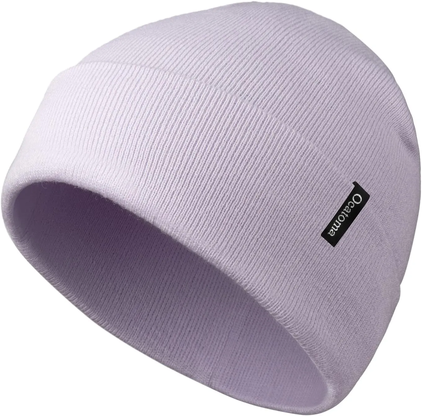 Ocatoma Beanie for Men Women Acrylic Knit Cuffed Slouchy Men's Daily Warm Hat Unisex Gifts for Men Women Boyfriend Him Her
