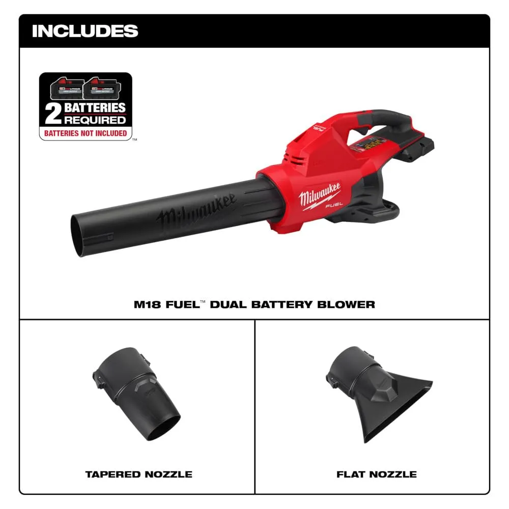 Open Box -  MWK2824-20 35 x 10 x 7 cm M18 Fuel Dual Battery Blower
