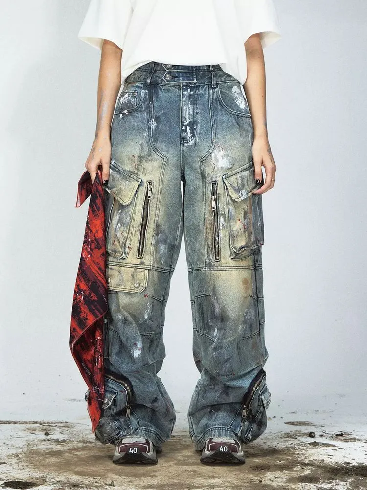 Wide leg jeans【s0000009224】