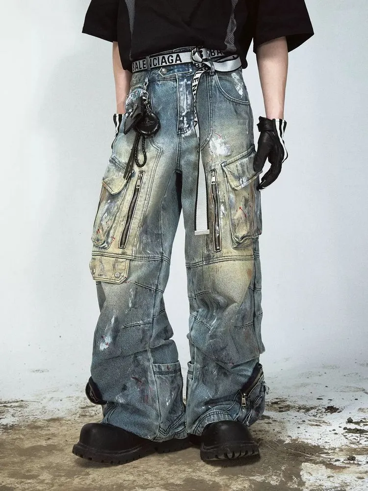 Wide leg jeans【s0000009224】