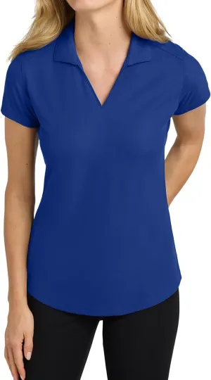 Womens V-Neck Racer Mesh Polo Shirts Short Sleeve Moisture Wicking Tee Shirts in Size XS Till 4XL